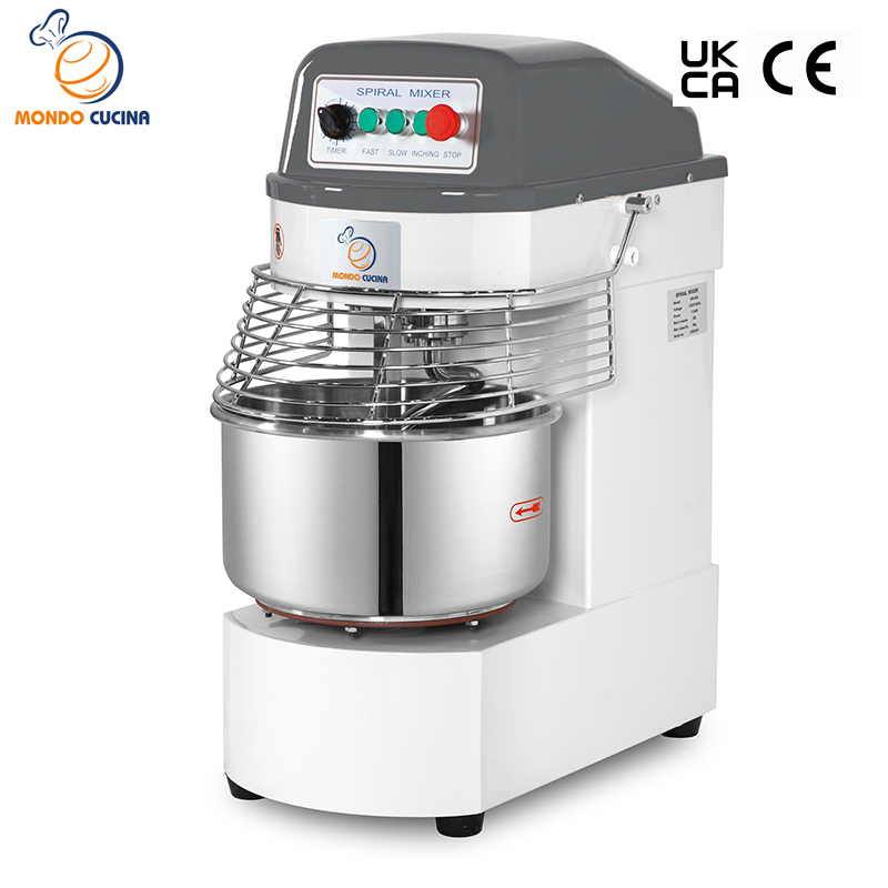 Dough Maker Machine 12KG 30L Frequency Changer Spiral Mixer