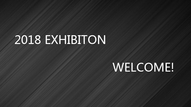 2018 Exhibition Schedule