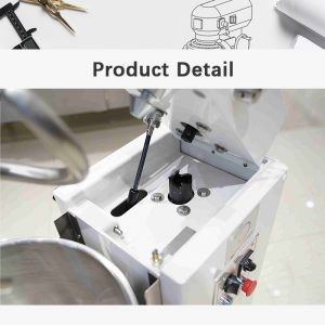 DH20AT Pizza Dough Mixer 8KG 20L Life Up Head Design Double Speeds — изображение 2