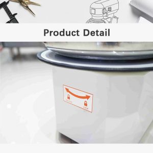 DH20AT Pizza Dough Mixer 8KG 20L Life Up Head Design Double Speeds — изображение 3