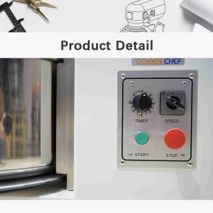 DH20AT Pizza Dough Mixer 8KG 20L Life Up Head Design Double Speeds — изображение 5
