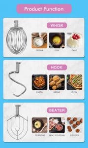 Tischmixer, Standmixer, Kuchenmixer, Tisch-Teigmixer, Standmixer-Maschine, Golden-Chef-Standmixer table top food mixer, stand mixer, cake mixer, table top dough mixer, stand mixer machine, golden chef stand mixer