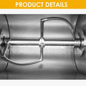HWH-50A/B Horizontal Dough Mixer 50KG 60L Flour MixerSafety Switch – Image 3