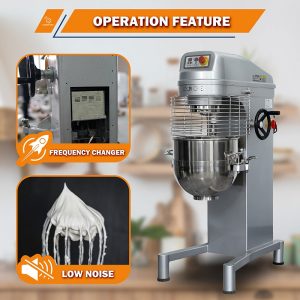 20l Dough Mixer Belt Construction And Digital Control Frequency Changer Food Mixer — изображение 7