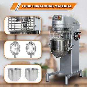 20l Dough Mixer Belt Construction And Digital Control Frequency Changer Food Mixer — изображение 3