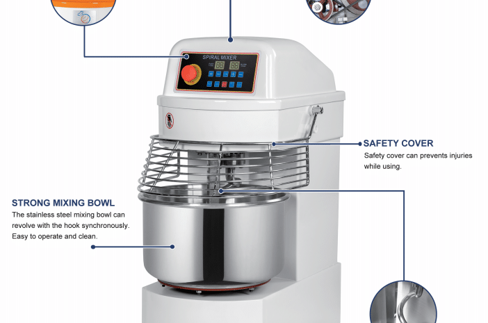  Unleash Your Baking Potential with Golden Chef’s DH Frequency Changer Spiral Mixer