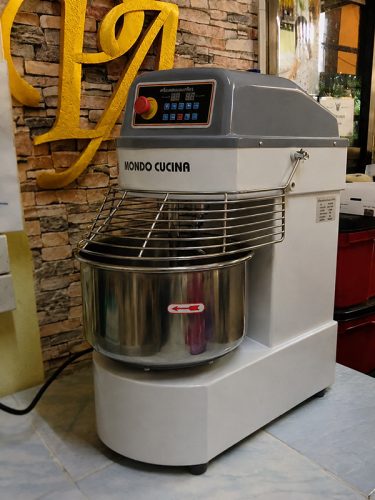 DH20FAD เครื่องนวดแป้ง 20L 1.5KW เครื่องผสมแป้งไฟฟ้า 220V นวดแป้งได้ 8-12KG สำหรับเบเกอรี่ photo review