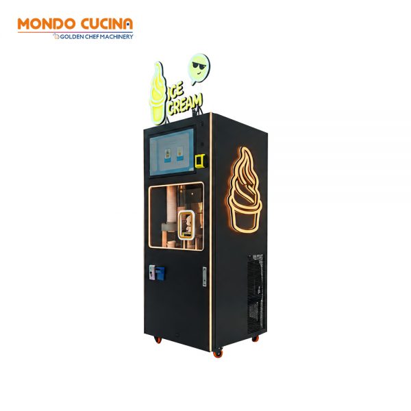 IC350 Automatic Ice Cream Vending Machine – 24/7 Self-Service Soft Serve Robot